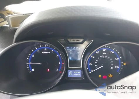 2015 Hyundai Veloster Turbo из США, поврежденный, VIN KMHTC6AE5FU237789